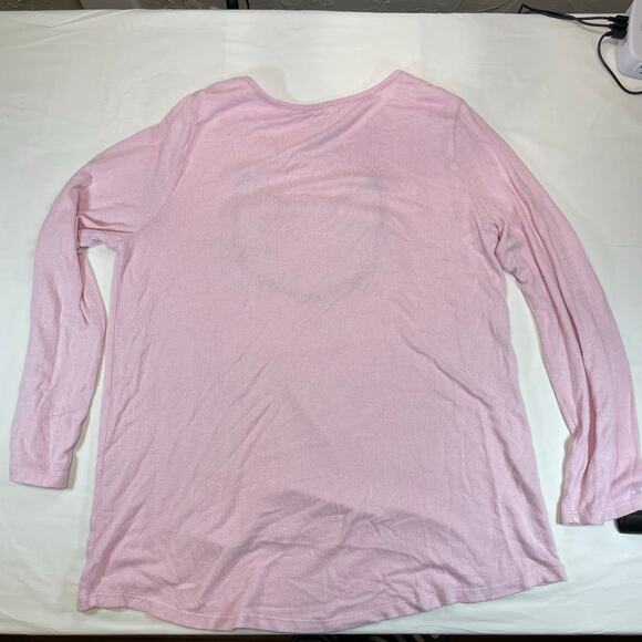 Arizona Black Cat Pink Plus Size Women's 3XL Pullover Loungewear Cozy Comfy - Picture 5 of 5